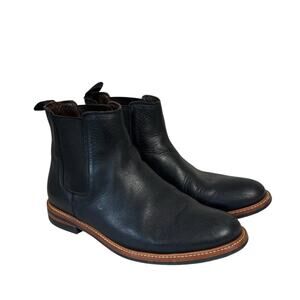 Nisolo Men’s All Weather Chelsea Boots in Black - Size 10.5